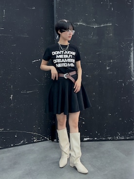 「GEVS.（ジェイヴィス）のアイテム」を使った、のむぴすさん（レディース・167cm）の夏コーディネート
