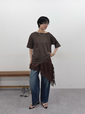 「CHIC STYLE（シックスタイル）のアイテム」を使った、のむぴすさん（レディース・167cm）の春コーディネート