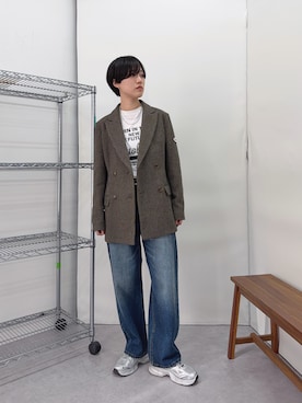 「CHIC STYLE（シックスタイル）のアイテム」を使った、のむぴすさん（レディース・167cm）の夏コーディネート