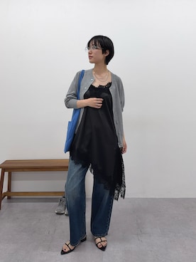 「CHIC STYLE（シックスタイル）のアイテム」を使った、のむぴすさん（レディース・167cm）の春コーディネート