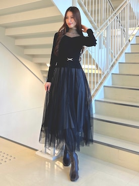 ayamoさん（レディース・165cm）の冬コーディネート