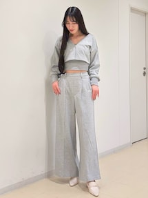 FILA別注】裏毛センターシームパンツ｜マーキュリーデュオ（MERCURYDUO