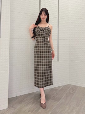 「MERCURYDUO（マーキュリーデュオ）のアイテム（パンプス）」を使った、ayamoさん（レディース・165cm）の夏コーディネート