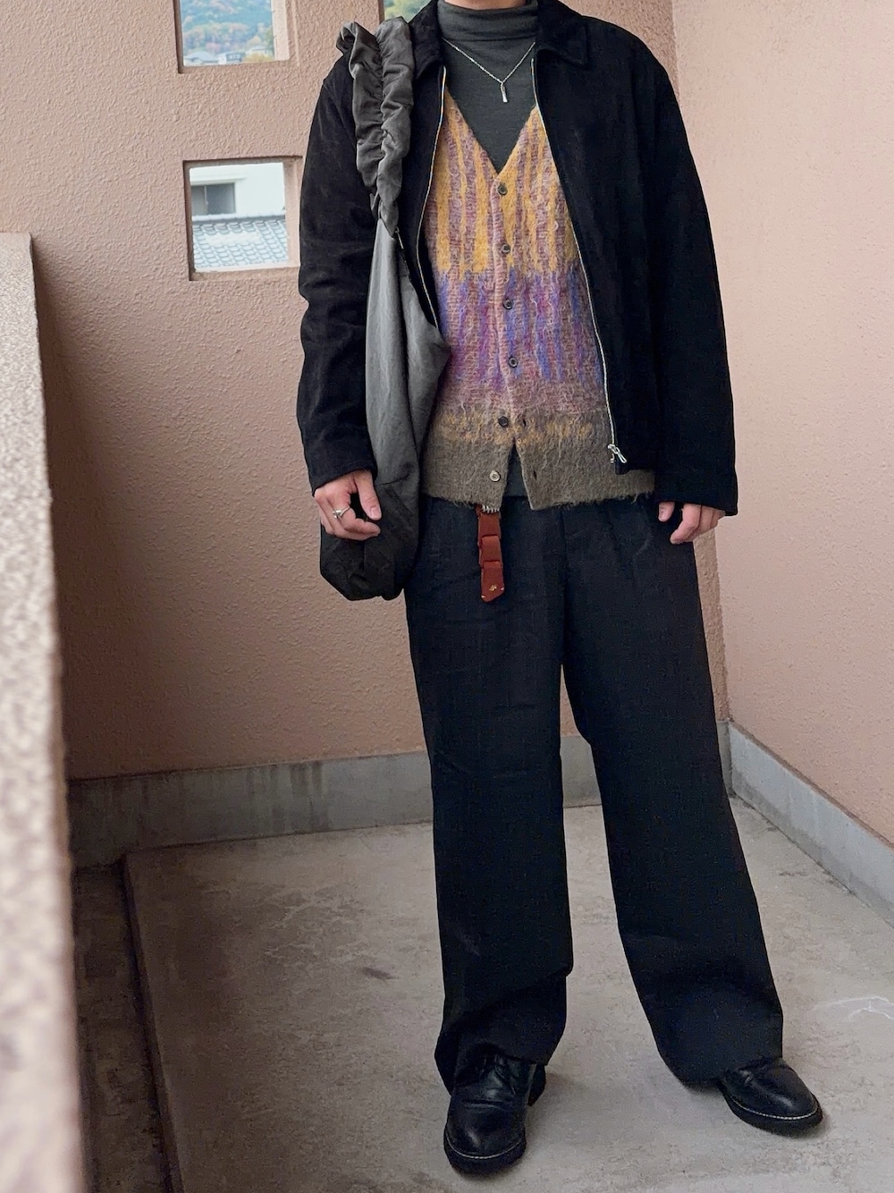 LIDNM（リドム）の「Wool Chalk Stripe Slacks（スラックス）」 - WEAR