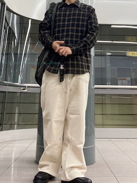 「アイテム（ブレスレット）」を使った、つきさん（メンズ・164cm）の秋コーディネート