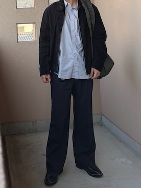 「shiun（シウン）のアイテム」を使った、つきさん（メンズ・164cm）の春コーディネート