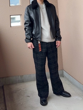 つきさん（メンズ・164cm）の冬コーディネート