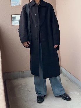 「メンズファッション」｜つきさん（メンズ・164cm）の冬コーディネート