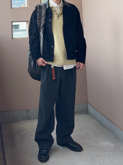 Goat Suede Type 1st JKTを使った人気ファッションコーディネート - WEAR