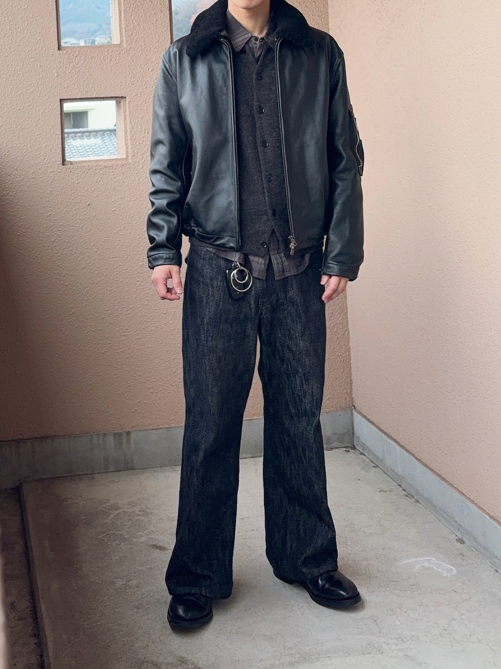 French Pilot Leather Jacket【LIDNM】 French Pilot Leather Jacket LIDNM