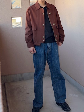 つきさん（メンズ・164cm）の冬コーディネート