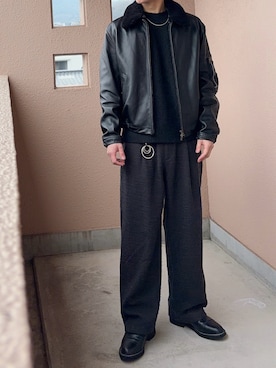 つきさん(メンズ・164cm)の冬コーディネート