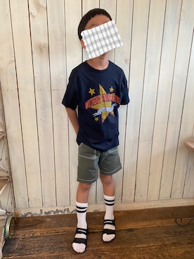 *TWNK*さん(キッズ・125cm)の夏コーディネート