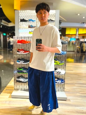 「Sperry   （スペリー）のアイテム」を使った、RayZさん（メンズ・174cm）の春コーディネート
