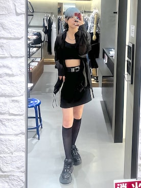 「アイテム（シューズ）」を使った、あちさん（レディース・168cm・20代）の夏コーディネート