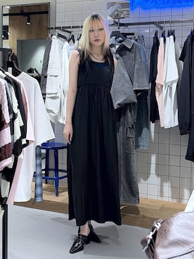 「PAGEBOY（ページボーイ）のアイテム（ワンピース）」を使った、あちさん（レディース・168cm）の夏コーディネート
