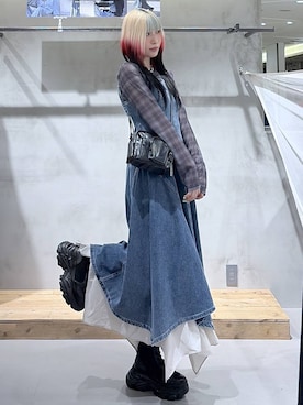 あちさん(レディース・168cm)の春コーディネート