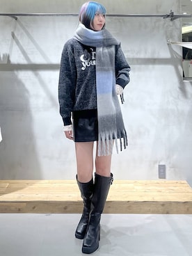 あちさん（レディース・168cm）の冬コーディネート