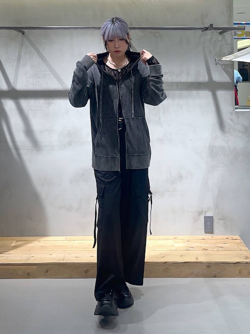 ぴぃページ【8/19着】 HEAVY WASHED ZIP HOODIE – GEEK