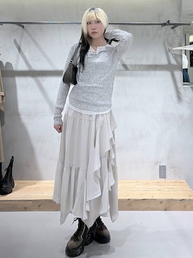 あちさん（レディース・168cm）の春コーディネート