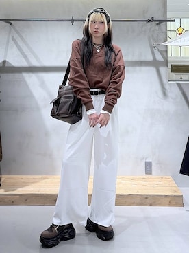 あちさん（レディース・168cm）の冬コーディネート