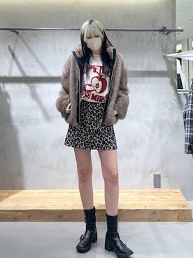 「アイテム（ブルゾン）」を使った、あちさん（レディース・168cm）の秋コーディネート