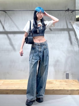「PAGEBOY」｜「アイテム（ワンピース/ドレス）」を使った、あちさん（レディース・168cm）の夏コーディネート