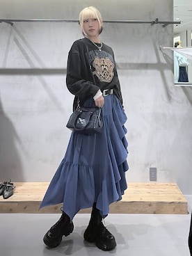 あちさん(レディース・168cm)の春コーディネート