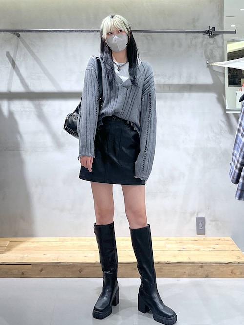 サイドバックルロングブーツ（ブーツ）｜PAGEBOY（ページボーイ）の