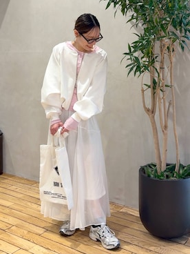 bychiiiiiidaさん（レディース・161cm）の春コーディネート