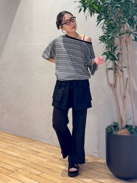 bychiiiiiidaさん(レディース・161cm)の夏コーディネート