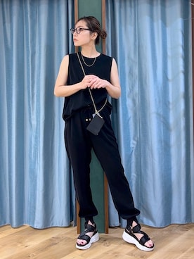 「アイテム（スマホグッズ）」を使った、bychiiiiiidaさん（レディース・161cm・30代）の春コーディネート