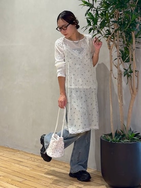 bychiiiiiidaさん（レディース・161cm）の夏コーディネート