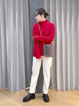 bychiiiiiidaさん（レディース・161cm）の冬コーディネート