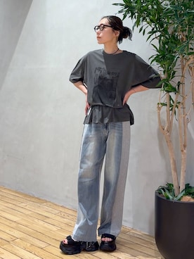 bychiiiiiidaさん（レディース・161cm）の夏コーディネート