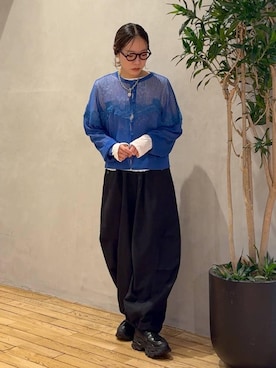 「JEANASIS（ジーナシス）のCOINフラワーチェーンネックレス/1056975（ネックレス、シルバー系）」を使った、bychiiiiiidaさん（レディース・161cm）の夏コーディネート