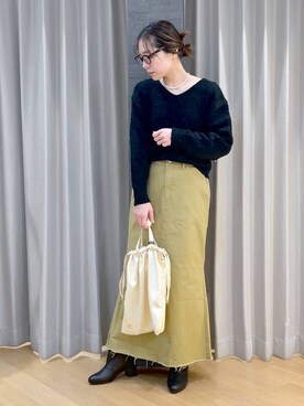 bychiiiiiidaさん（レディース・161cm）の冬コーディネート