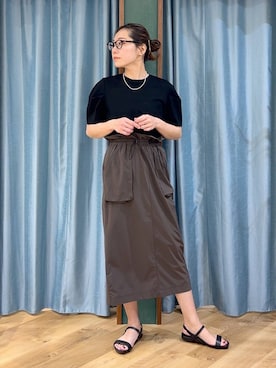 bychiiiiiidaさん（レディース・161cm）の春コーディネート