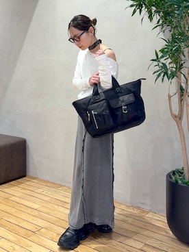 bychiiiiiidaさん（レディース・161cm）の春コーディネート