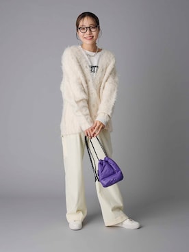 「アイテム（アクセサリー）」を使った、bychiiiiiidaさん（レディース・161cm・30代）の秋コーディネート