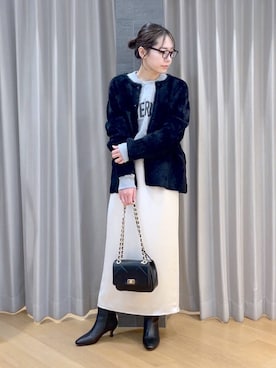 bychiiiiiidaさん（レディース・161cm）の秋コーディネート