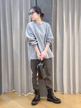 bychiiiiiidaさん（レディース・161cm）の冬コーディネート