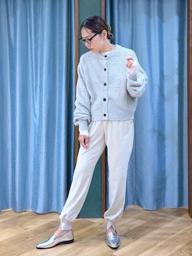 「アイテム（アクセサリー）」を使った、bychiiiiiidaさん（レディース・161cm・30代）の秋コーディネート