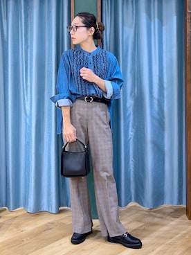 bychiiiiiidaさん（レディース・161cm）の秋コーディネート