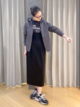「アイテム（ワンピース/ドレス）」を使った、bychiiiiiidaさん（レディース・161cm・30代）の春コーディネート