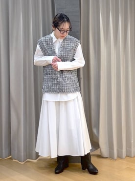 bychiiiiiidaさん（レディース・161cm）の冬コーディネート