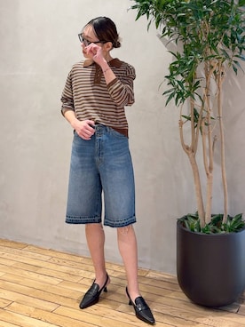 「eL（エル）のアイテム（シューズ）」を使った、bychiiiiiidaさん（レディース・161cm）の春コーディネート