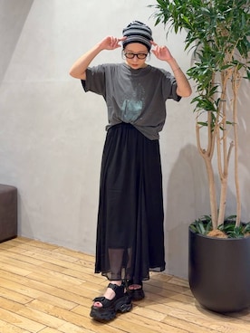 bychiiiiiidaさん(レディース・161cm)の夏コーディネート
