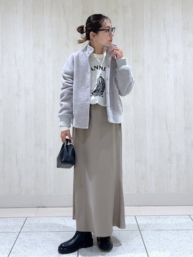 bychiiiiiidaさん（レディース・161cm）の秋コーディネート