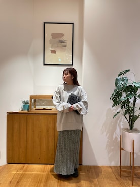 中島佑芽さん（レディース・152cm）の秋コーディネート